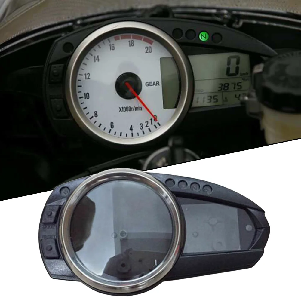 

1pc For KAWASAKI ZX-6R ZX636 2007 2008 Motorcycle Speedometer Tachometer Gauge Cover For KAWASAKI Z750 Z1000 2007-2009