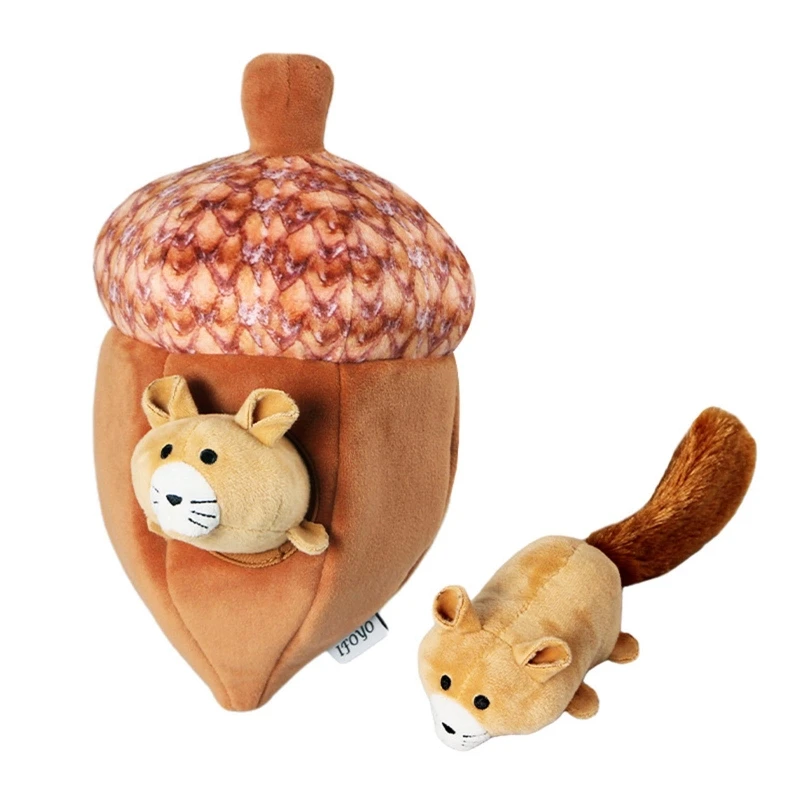 

Клубника Рождество снег Интерактивная скрипящая прячущаяся игрушка плюшевая собака игрушка для собак пищалка плюшевая игрушка для собак