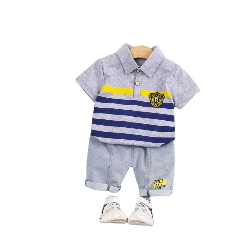 

New Summer Baby Cotton Clothes Suit Children Boys Girls Fashion T-Shirt Shorts 2Pcs/Sets Toddler Casual Costume Kids Sportswear