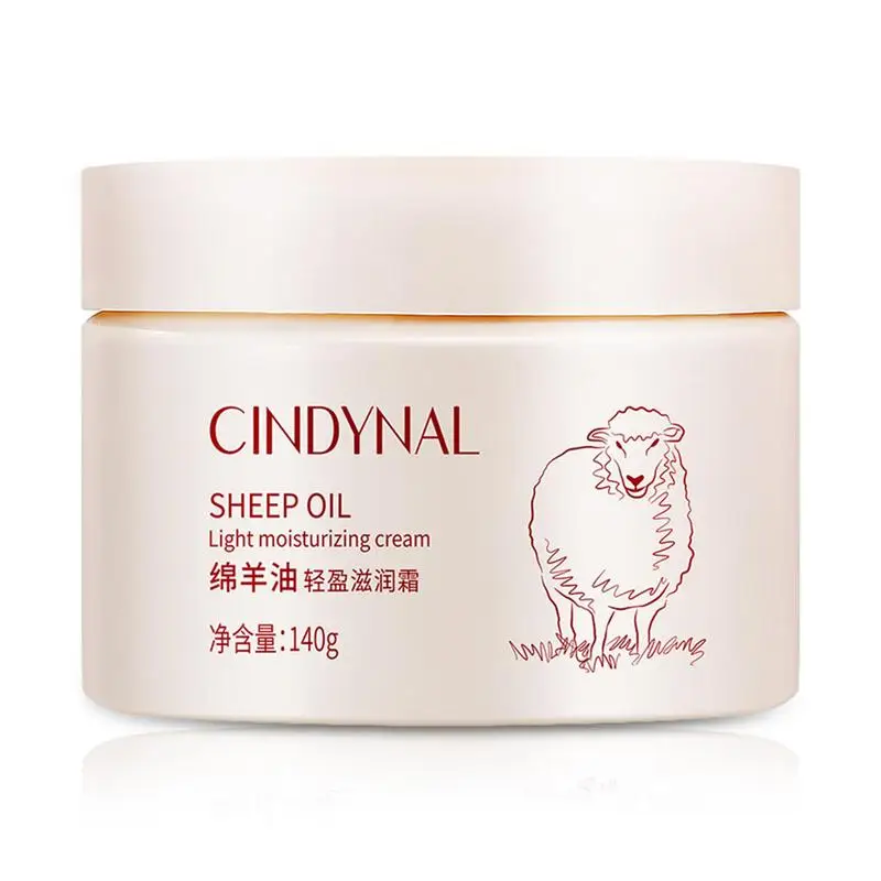 

Sheep Oil Cream 140g Face Moisturizer For Dry Skin Hydrating Moisturizing Cream Skin Care Products Facial Skin Care Products