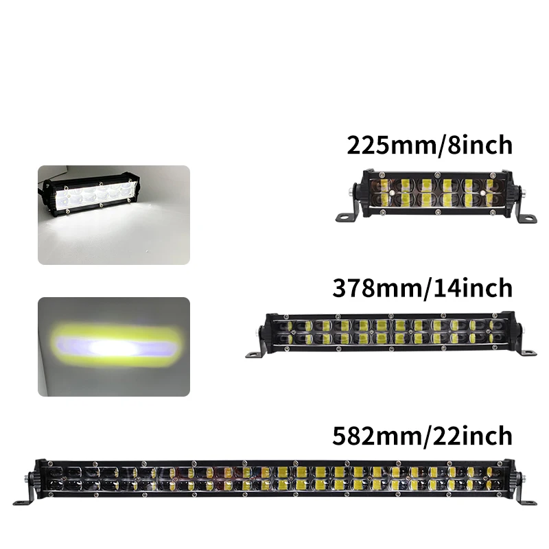 

Суперъяркая двухрядсветодиодный светодиодная световая балка 6D, 22 дюйма, 120 Вт, точесветильник светильник 12 В, светильник вая балка для 4x4 вездеходов, грузовиков, крыш автомобиля, внедорожного вождения