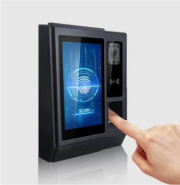 

HFSecurity A5 Biometric Fingerprint Scanner Face Recognition RFID Time Attendance and Access Control System with Android OS