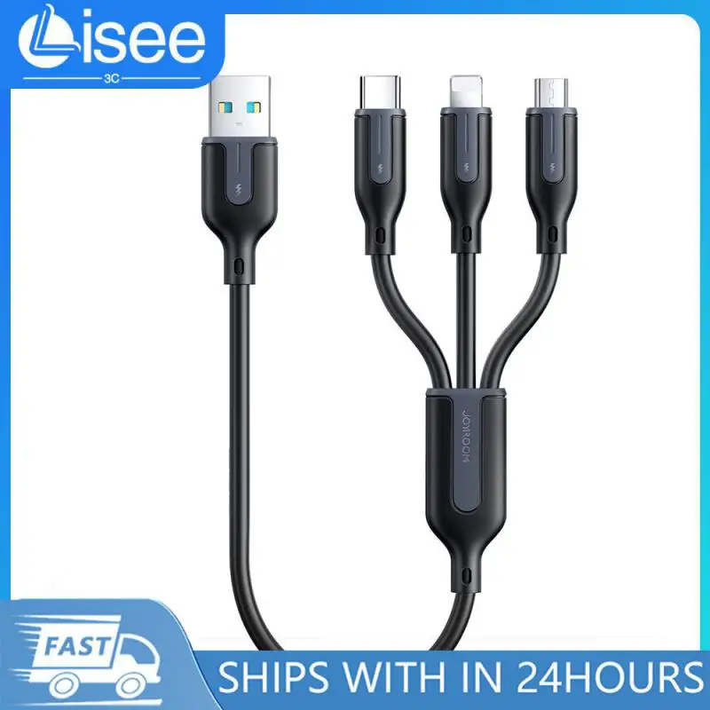 

Three In One High-power Three In One Data Transmission Cable High-power Fast Charging Cable Fast Charging