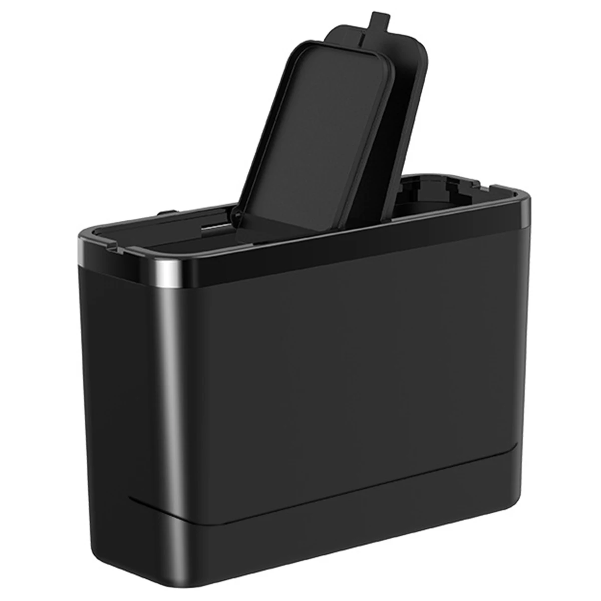 

Автомобильная мусорная корзина с крышкой, автомобильная мусорная корзина, вместительный мусорный контейнер с нажимной кнопкой, выдвижная ...