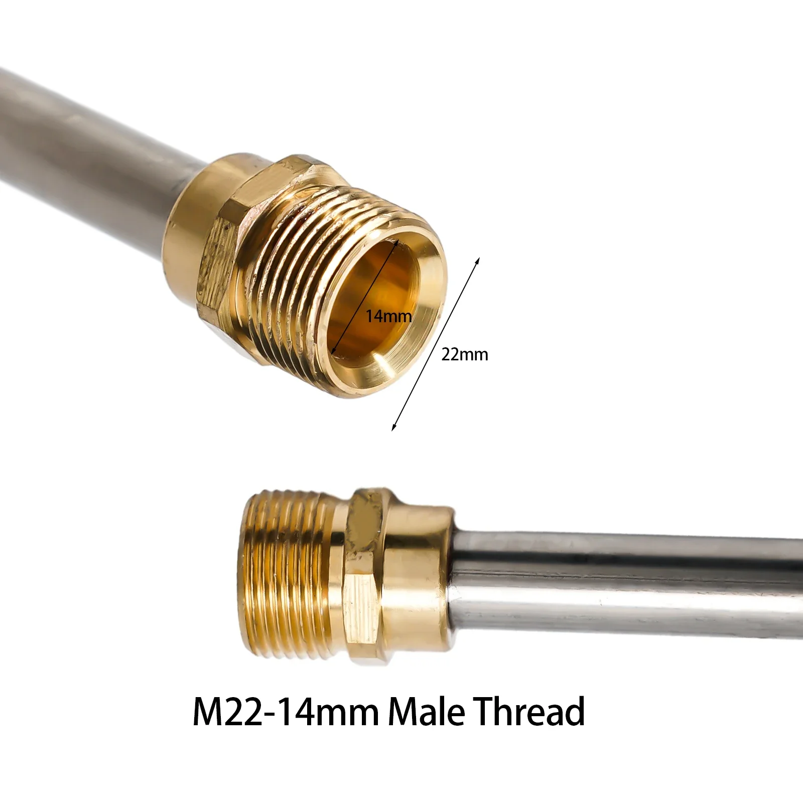 Удлинитель для мойки высокого давления 1/4 дюйма 16 дюймов 4000 фунтов на квадратный