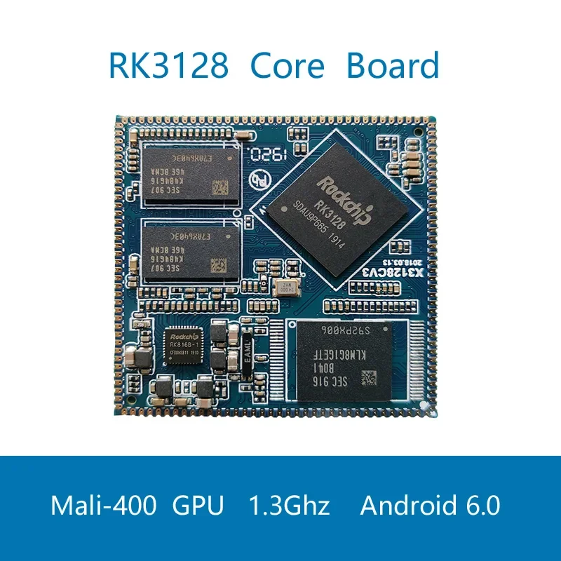 RK3128 Core A7 Quad Mali-400 GPU 1G DDR 8G EMMC 1 3 ГГц Android 6 0