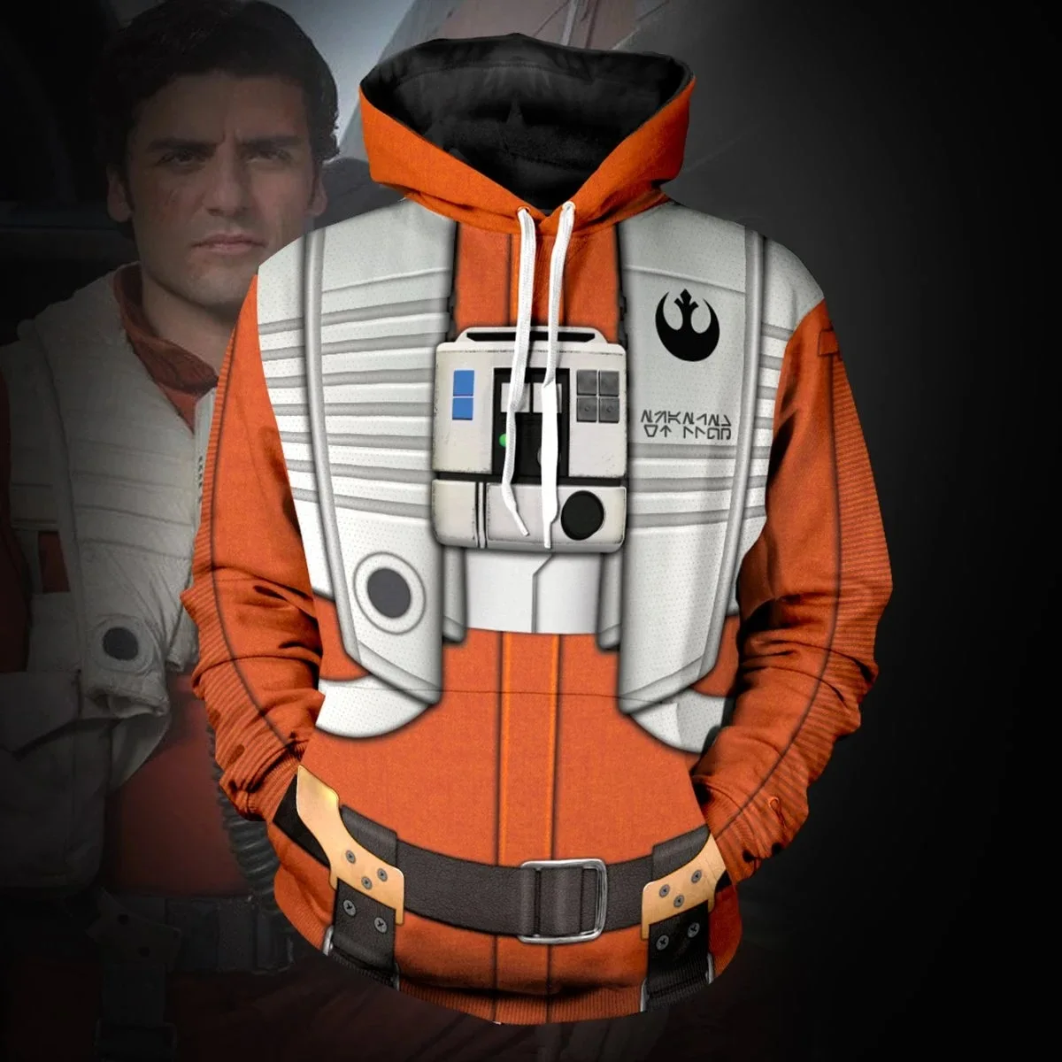 Свитшот для косплея рыцаря джедая мандалор Звездные войны толстовки с капюшоном