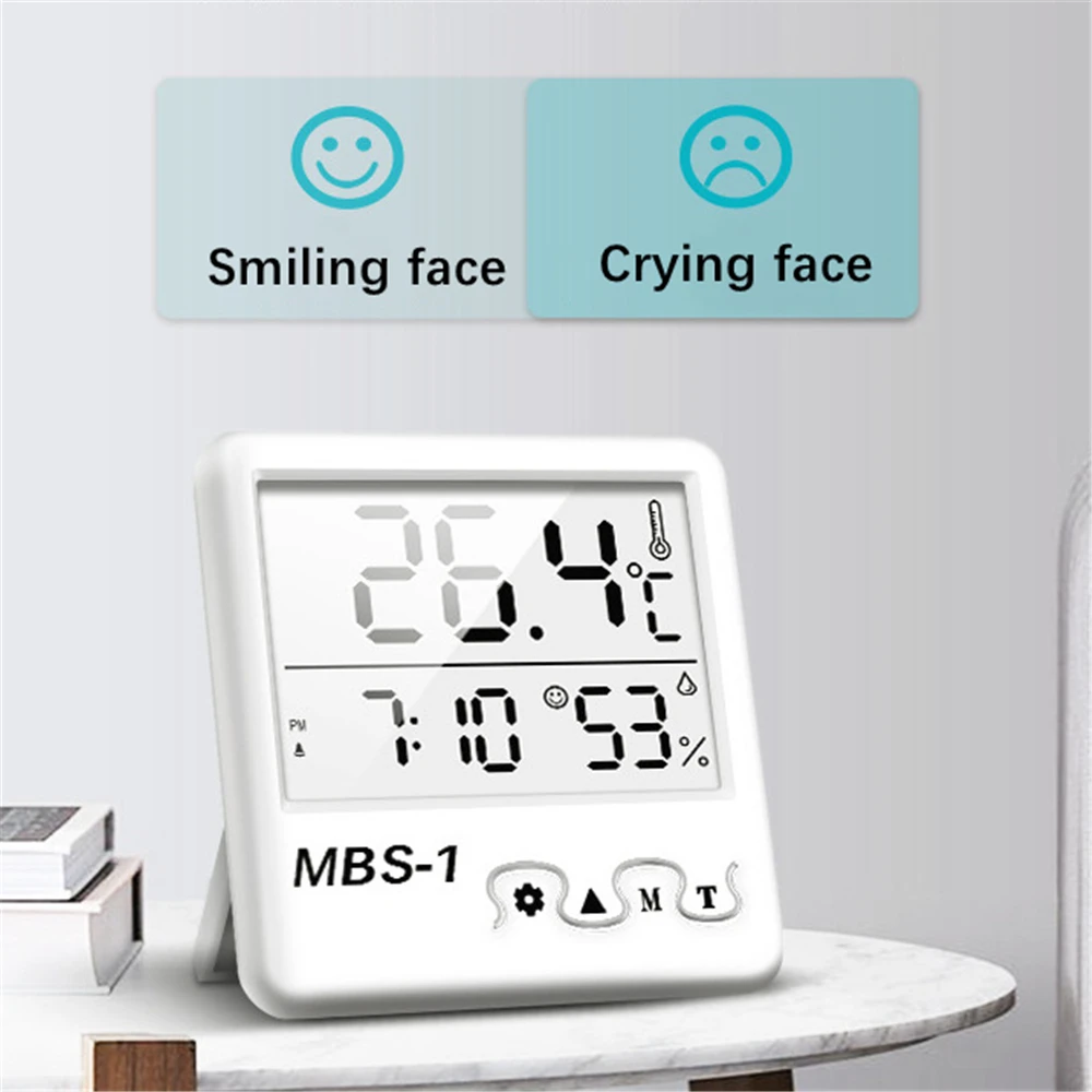 Настенный Цифровой термометр гигрометр Настольный Электрический