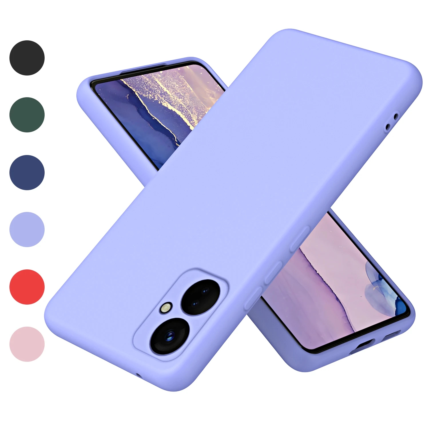 

Luxury Liquid Silicone Case For Tecno Spark 9 Pro Built In flannel Soft Edges Armor Shockproof Phone Cover Spark9Pro KH7 KH7n