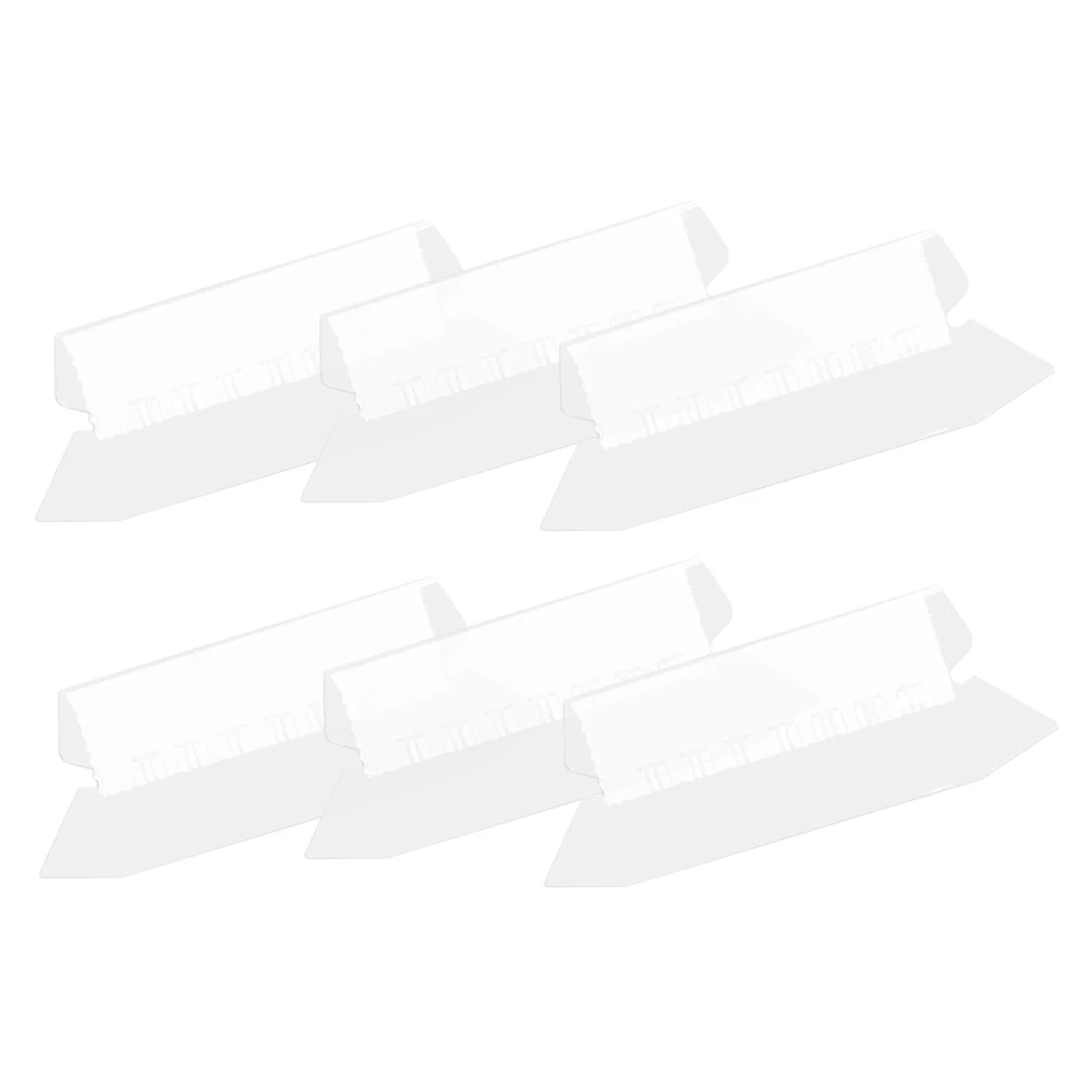 25 шт. прозрачные вкладки для папок идентификационные файлов подвесные вставки