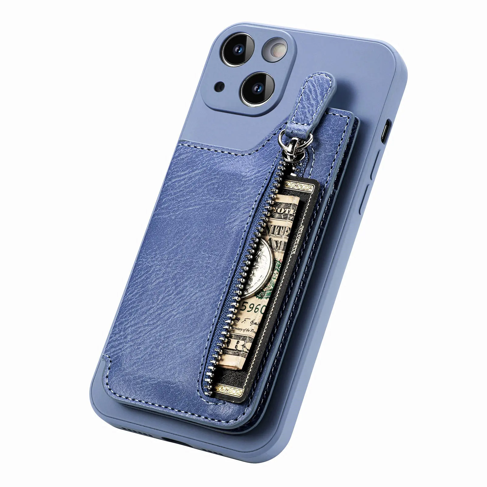 Чехол-кошелек на молнии с 4 отделениями для карт OPPO Realme Narzo 30 Pro 30A 20 роскошный