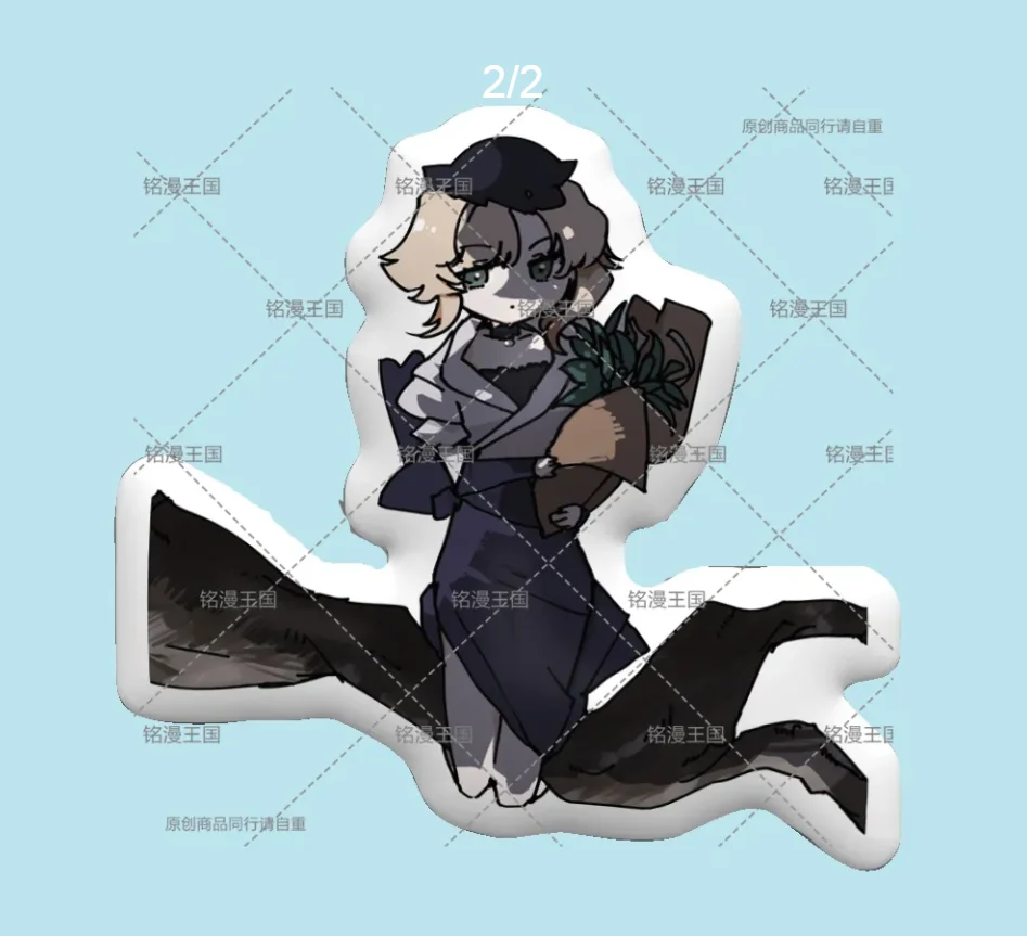 Набивная плюшевая кукла с персонажами аниме Reverse:1999 Druvis III 35/40/45 см