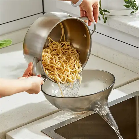 Кухонная миска с Сарой большой емкости ПП корзина миска для мытья корзина для хранения ситечки миски для сушки овощные аксессуары
