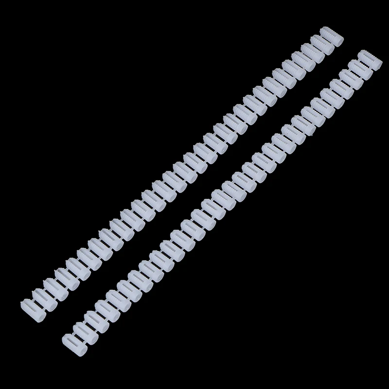 

60PC M4 Plastic Expansion Pipe Flat Head Self-Tapping Screw Nylon Tube Bolt Polyethylene Plastic Screw Expansion Rubber Granules