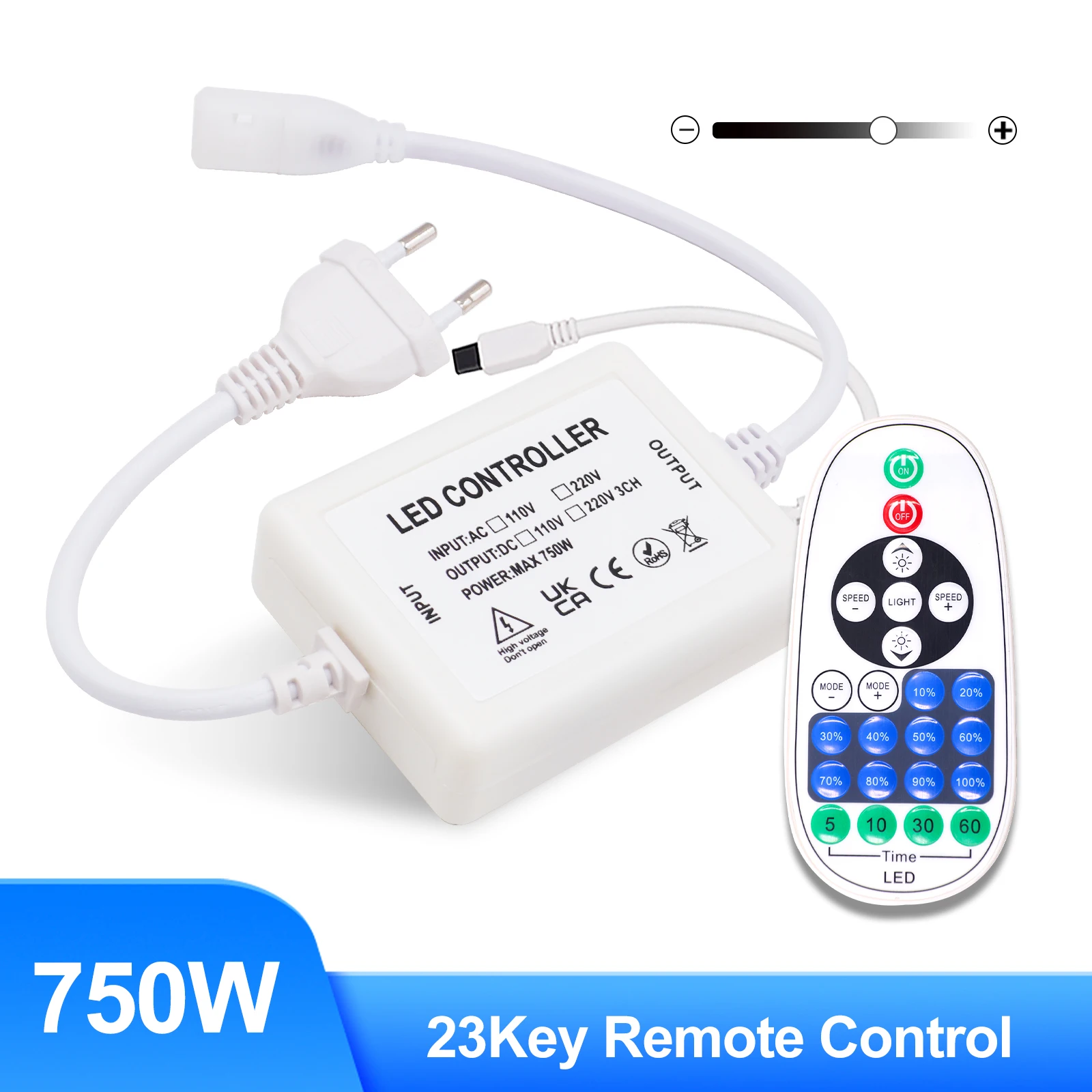 

GAHADA RGB контроллер для неоновой ленты 750 Вт