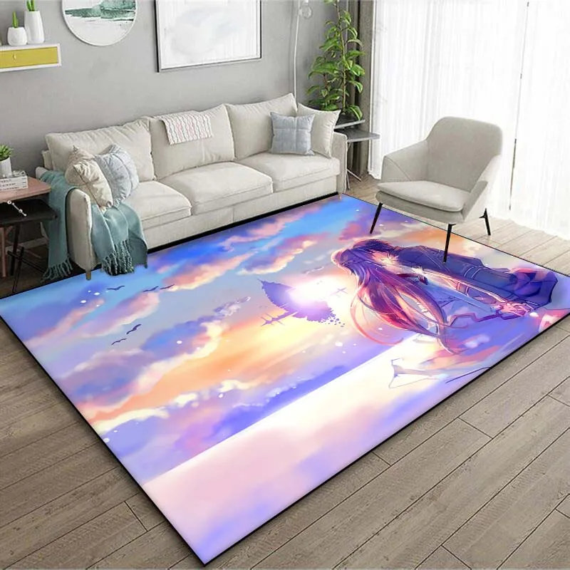 Коврик в стиле аниме S-Sword Art Online напольный коврик с принтом 15 Размеров