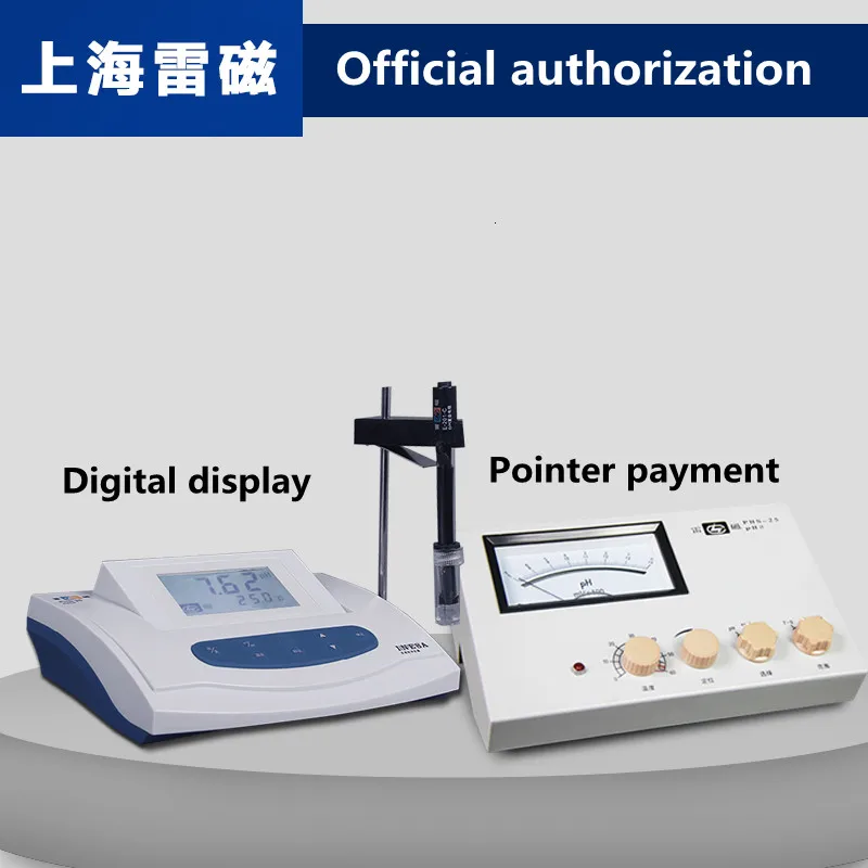 Shanghai Leici precision desktop pH Meter Tester PHS-25 PHS-3C-3E-2F laboratory value