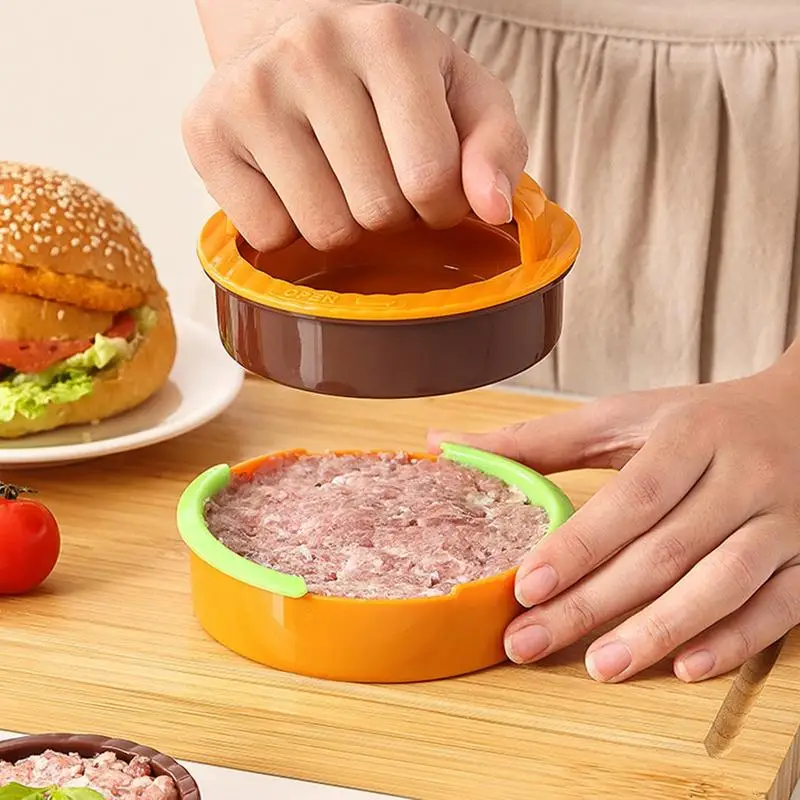 Фотоформа Круглый Инструмент для бургеров антипригарный пресс овощей