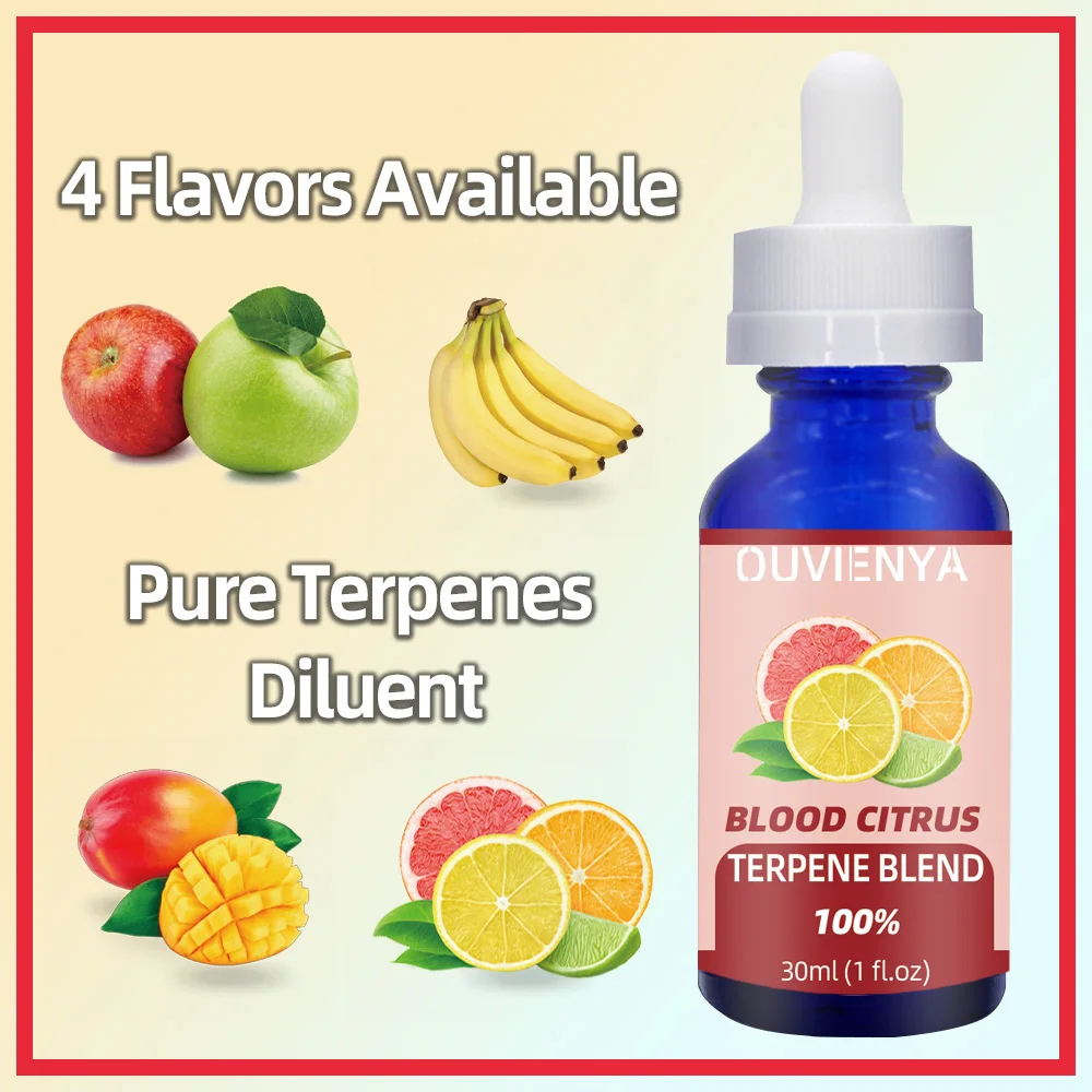 

1 bottle 100% Pure fruits flavor Terpenes Blends Liquidizer herbs essence oil soluble suit to dilute most distillation extracts