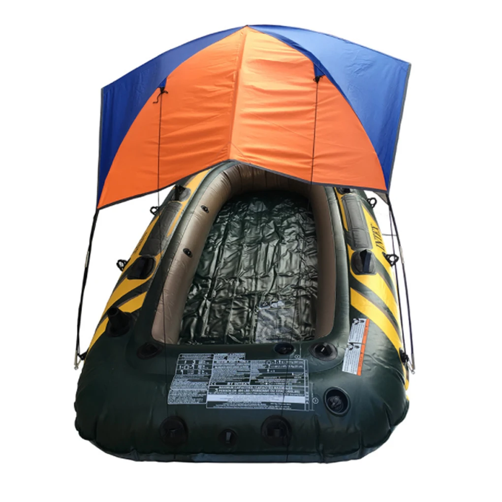 

Portable Kayak Canopy Rainproof Sunscreen Awning Sunshade Lightweight Waterproof Wear-resistant Tent Fishing Camping