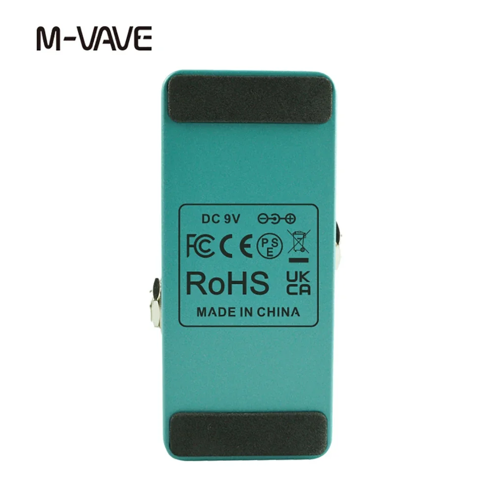 Педаль Для Электрогитары M-VAVE Синий Звуковой Эффект Овердрайв Петля Эффектов Из