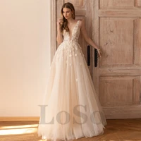 elegant wedding dress bow crystal exquisite appliques sleeveless a line sweetheart glitter gown 2022 robe de mariee women