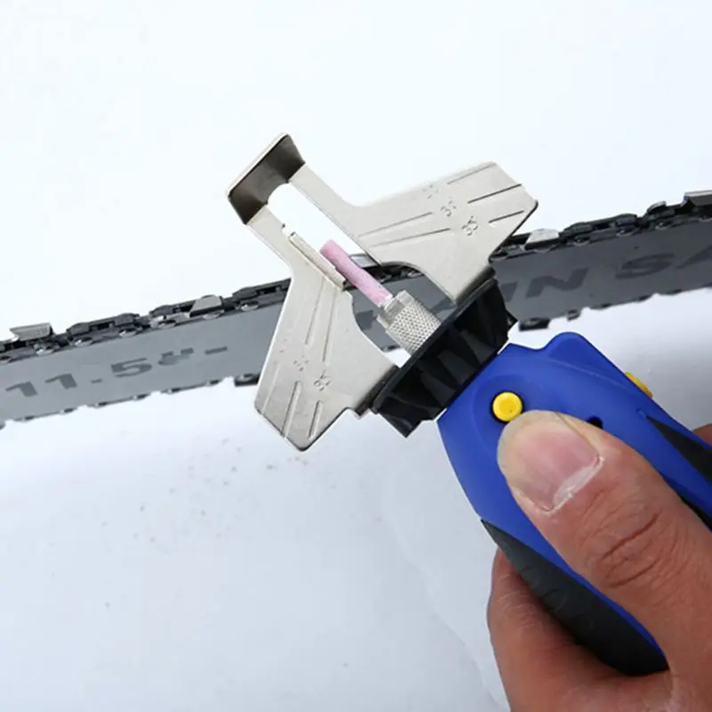 

High Performance Electric Chainsaw Sharpener Kit Quality Metal & Plastic Made Chain Maintenance Sharpening Tool