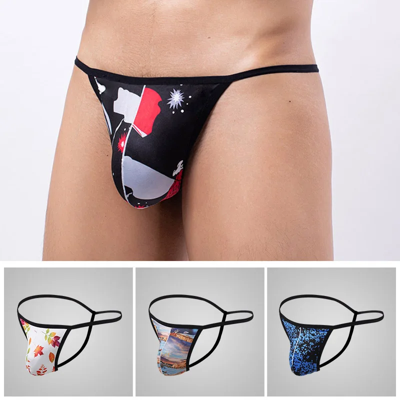 

Sexy Men Thin Strap G-Strings Thongs Gay Underwear Male Panties U Convex Penis Pouch Mens Sexy Lingerie Tanga Hombre Jockstrap