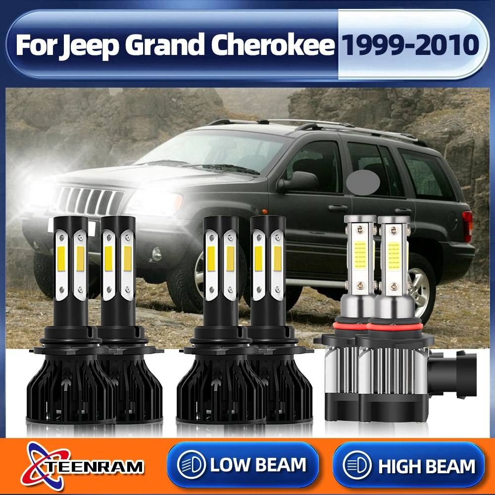 

360W 60000LM Canbus LED Headlight 9005 HB3 9006 HB4 LED Bulb LED Auto Fog Light 12V For Jeep Grand Cherokee 1999-2008 2009 2010