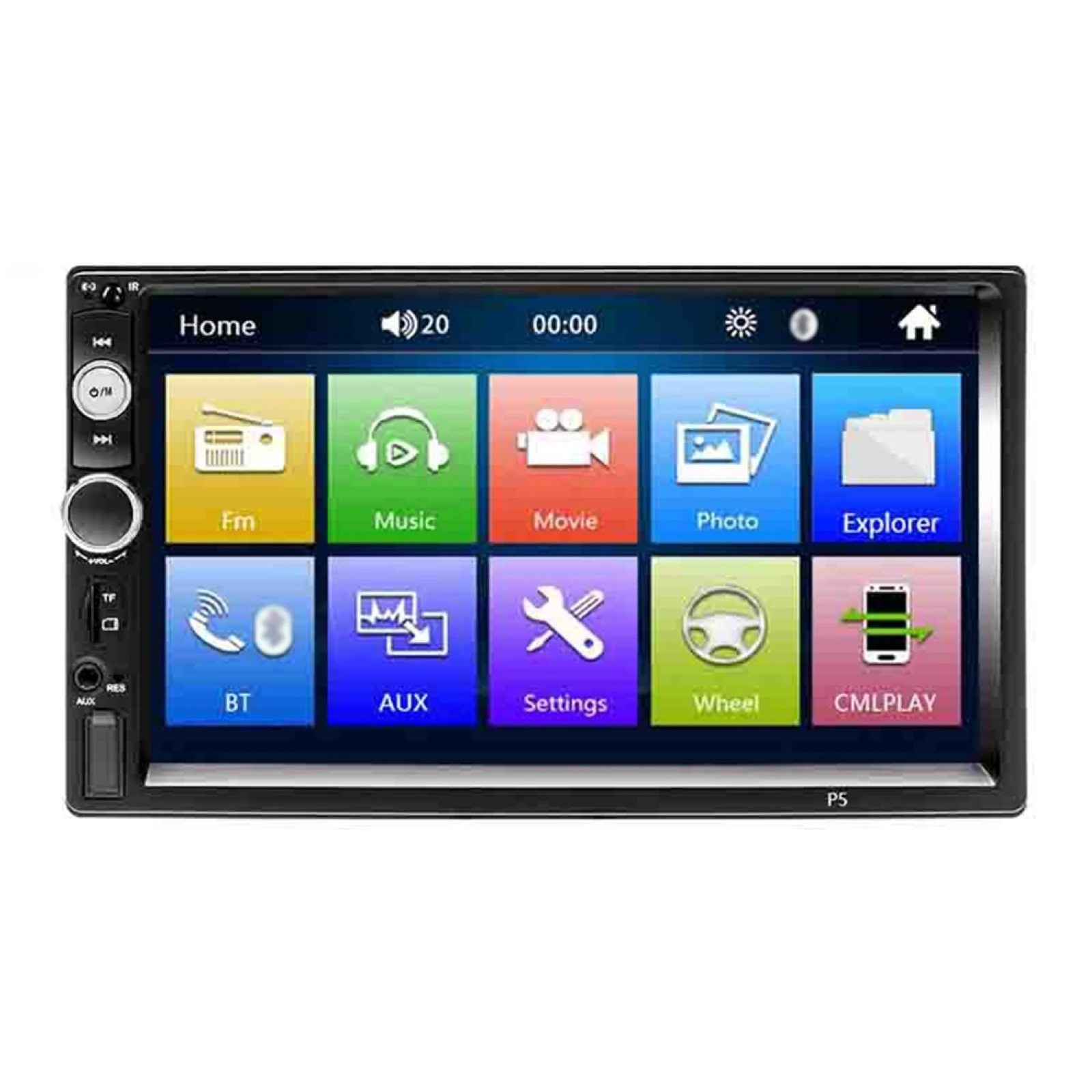 

Автомобильный Bluetooth радиоприемник MP5 плеер HD 2 Din 7 дюймов Поддержка FM,USB, tf-карта, зеркальная ссылка, с пультом дистанционного управления
