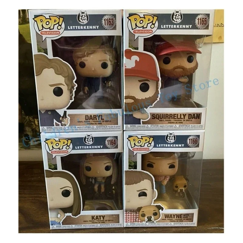 Новинка фигурки FUNKO Pop скрипинг серия Кенни Дэрил #1163 Кэти #1164 Уэйн с Гасом #1166