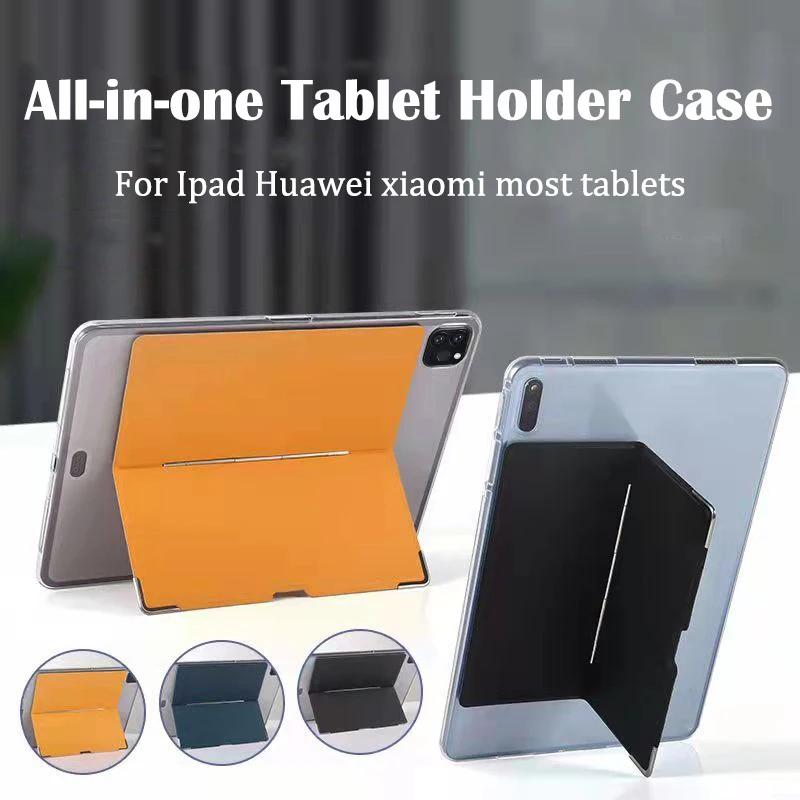 Universal  Tablet Cover Ultra Slim Case Tablet Shell Skin Keyboard Cover With Invisible Stand For iPad Mini iPad Pro 12.9 Huawei