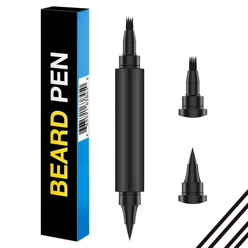 

2 в 1, водостойкий наполнитель для бороды и бровей