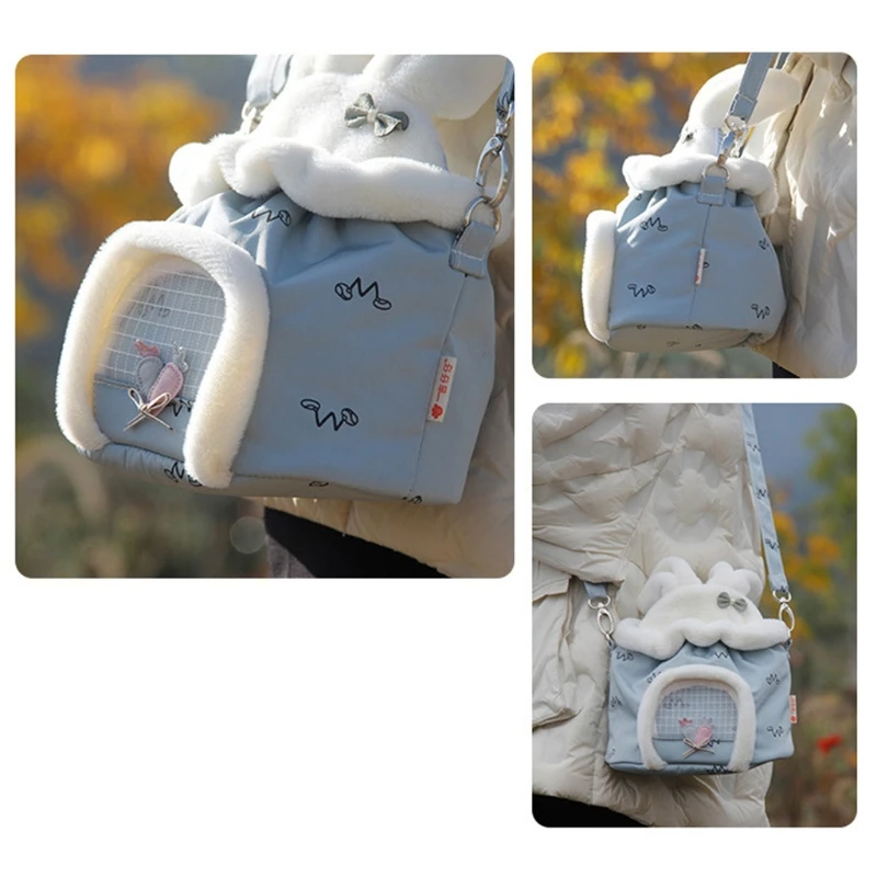 KX4B Переноска для морских свинок сумка переноски хомяка чехол мелких животных