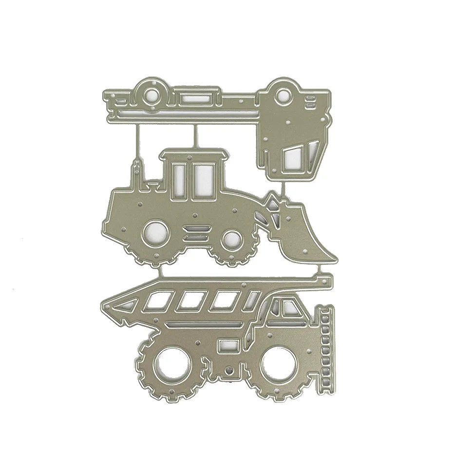 Инженерные транспортные средства скрапбукинг вырубные штампы рынок Yiwu Futian
