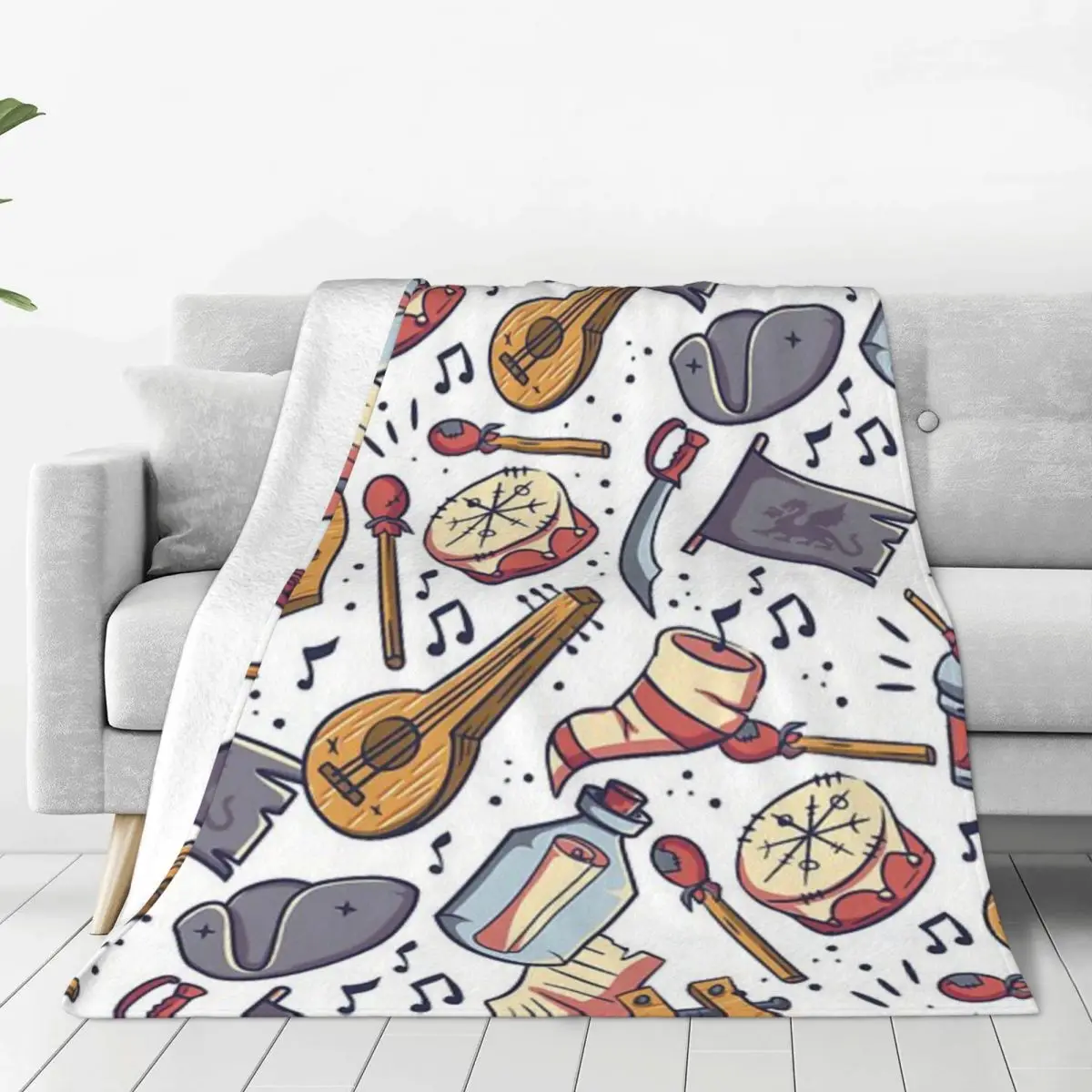 Одеяло с рисунком D&ampD Bard диван спальня кровать домашний офис одеяло для сна