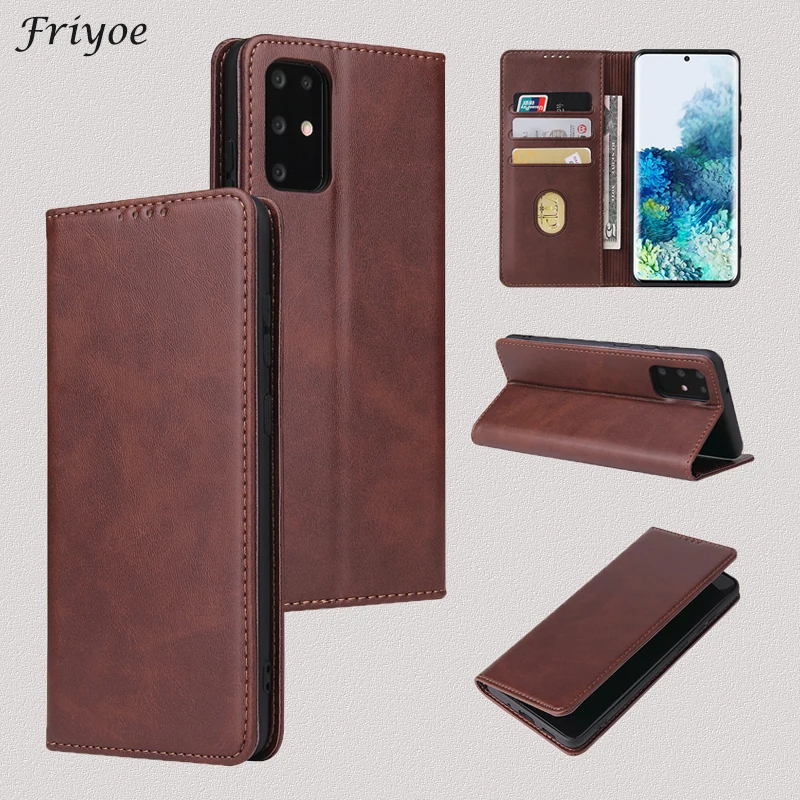 

Luxury Leather Phone Case For Samsung A02S A32 A52 A72 S20 S21 FE Flip Wallet Card Slots Cover For Note 10 20 Plus Ultra 4G 5G