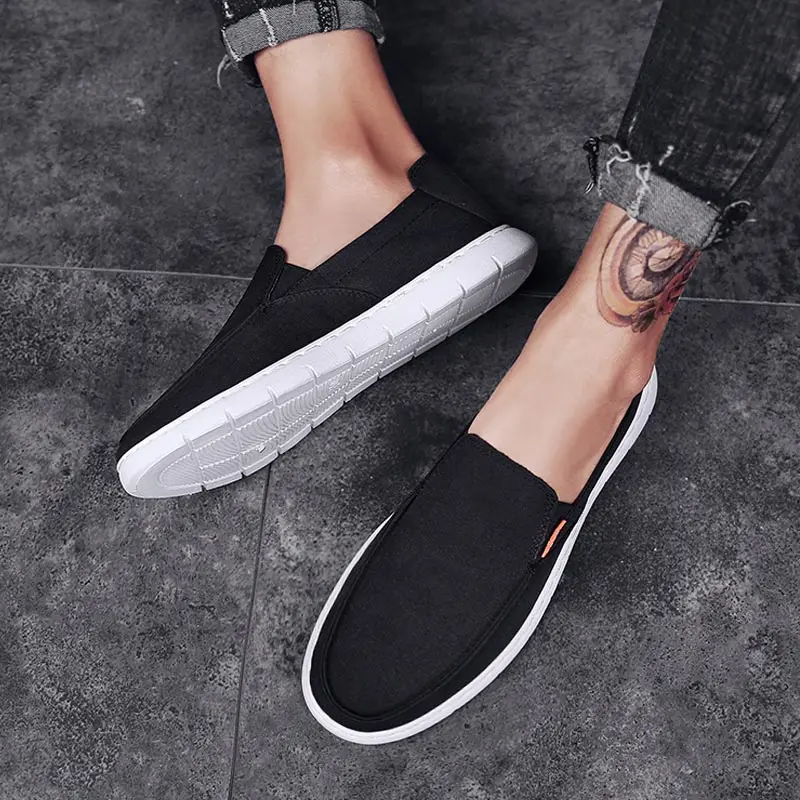 

Кроссовки мужские без шнуровки, вулканизированные, 2022