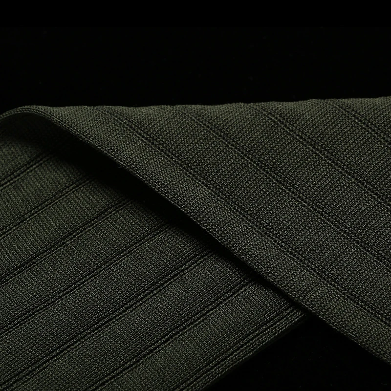 Men's Dressing High Socks Large Size Mercerized cotton Dual-needle Luxury Fashion Spring Summer Formal Wear 6 Colors