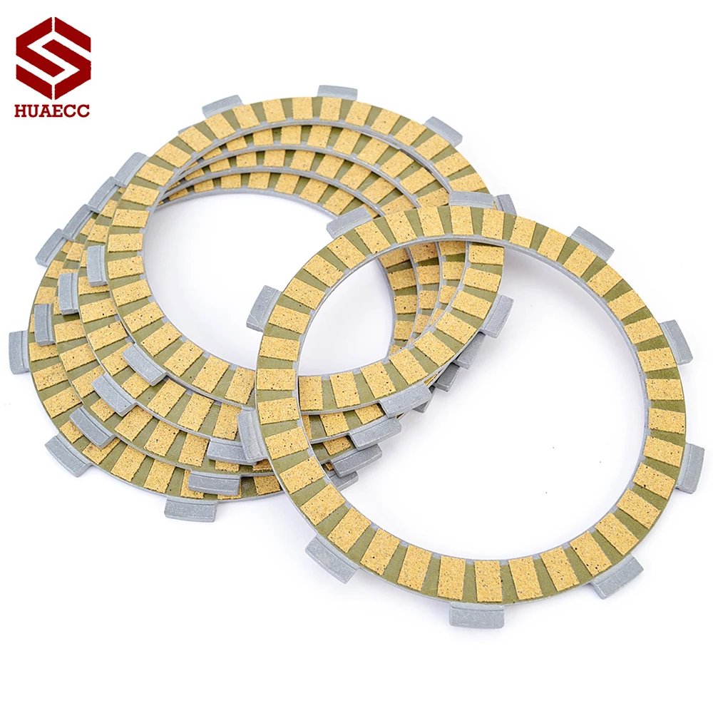 Комплект фрикционных дисков сцепления для Yamaha TW200E TW200 TRAILWAY TW225 TW225E TW125 SR185H SR185J XT200J