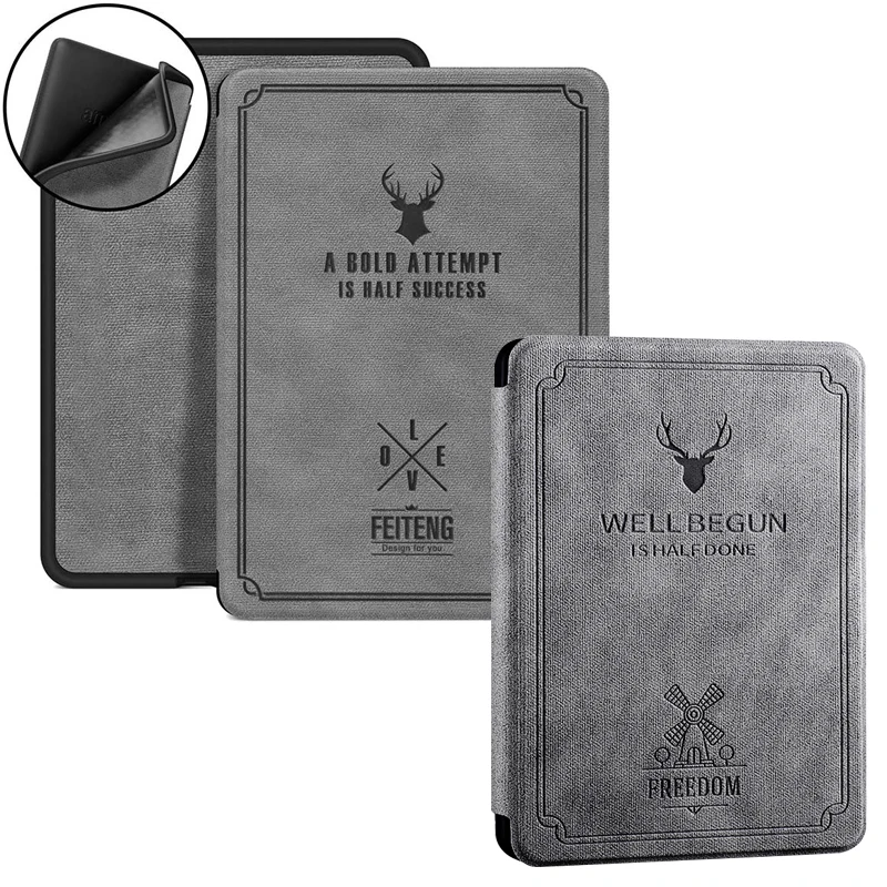 

Силиконовый мягкий чехол для Kindle Paperwhite 4 2018 с автоматическим пробуждением/спящим режимом, подходит для Amazon, Новый Kindle Paperwhite 10-го поколения, р...