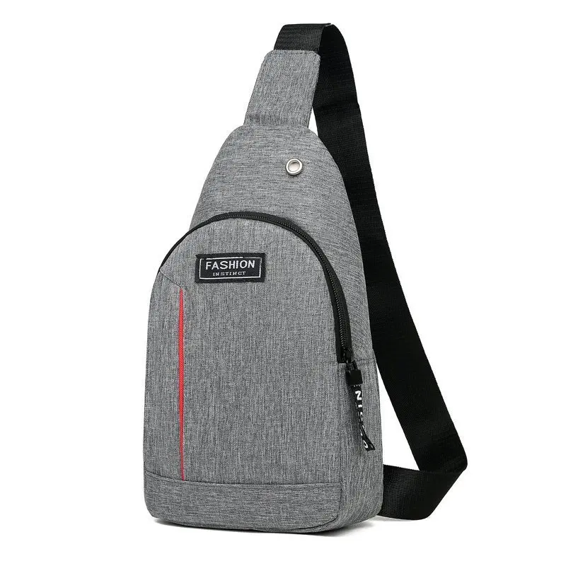 Casual Men's Chest Bag Business Shoulder Bag Messenger Bag Nylon Canvas Fashion Waist Bag Outdoor Sports Brand Shoulder Bag