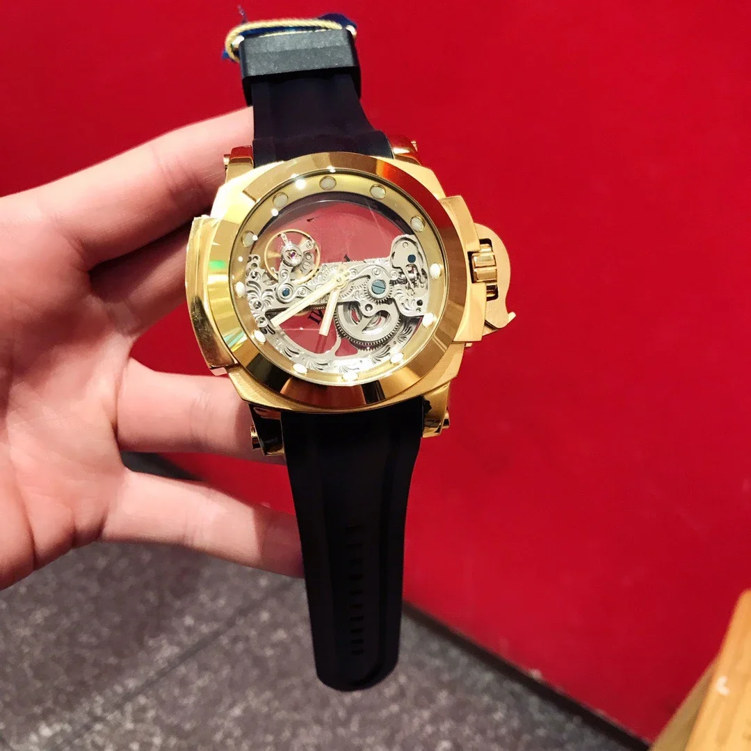 IN*VIC*TA Мужские многофункциональные полые креативные мужские механические часы