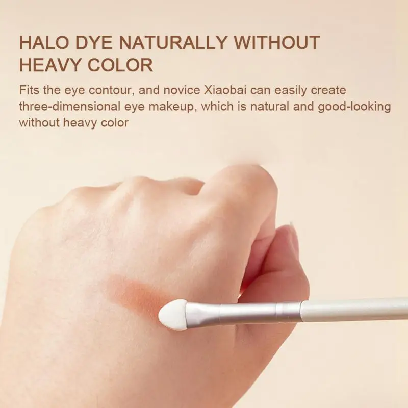 

Eyeshadow Sponge Brush Portable Easy To Color Cosmetic Brush Multifunctional Makeup Brush Makeup Tool Eye Smudge Brush