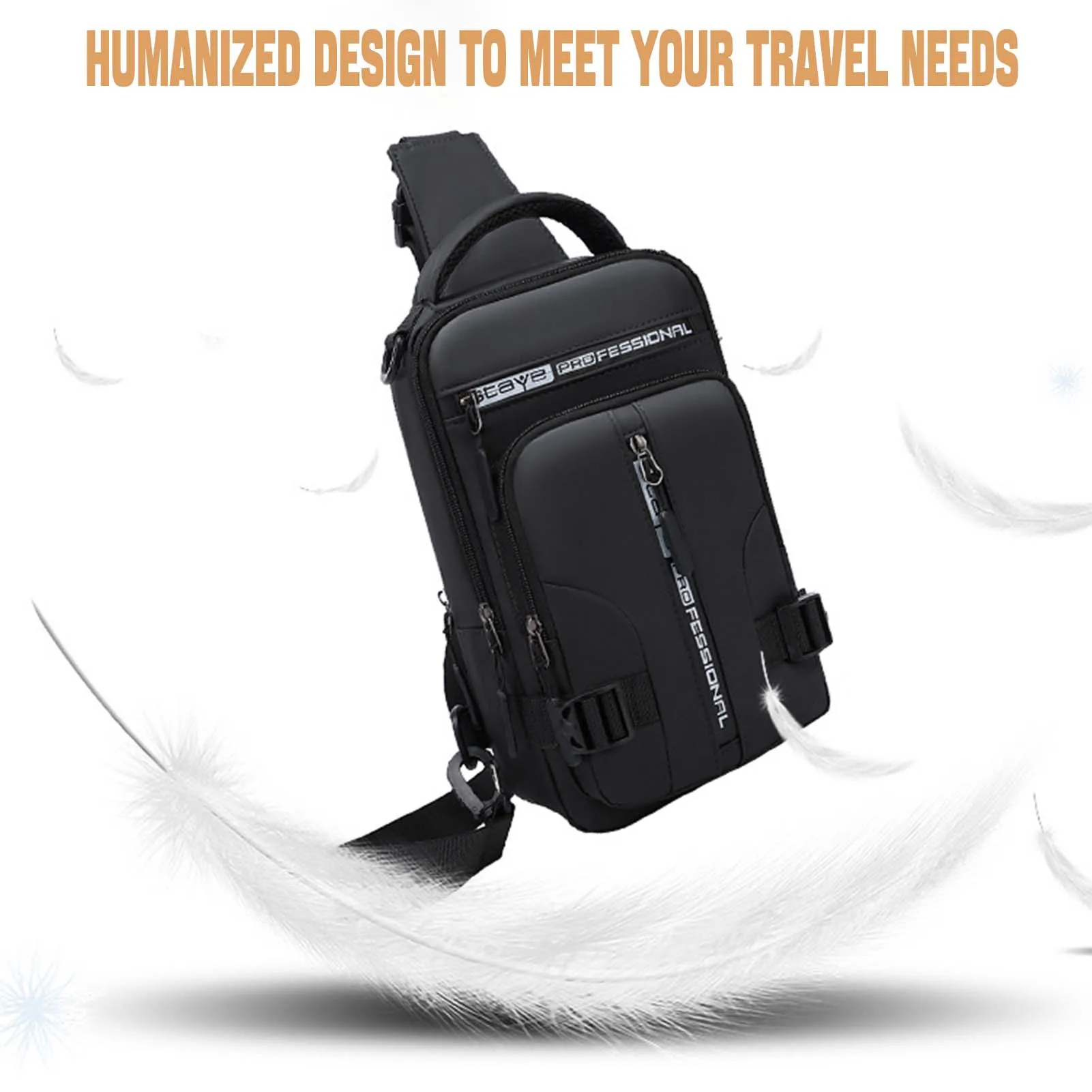 Anti-theft Casual Chest Bag Fashion Travel Sling Chest Bag For Travel Cycling