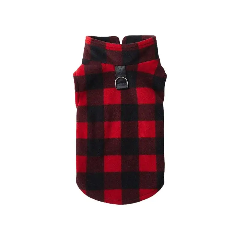 

Winter Dog Coat Cozy Cold Weather Dog Coat Plaid Design Warm Coat Vest Clothes For Puppy Small Medium Large Dogs Dog Lovers