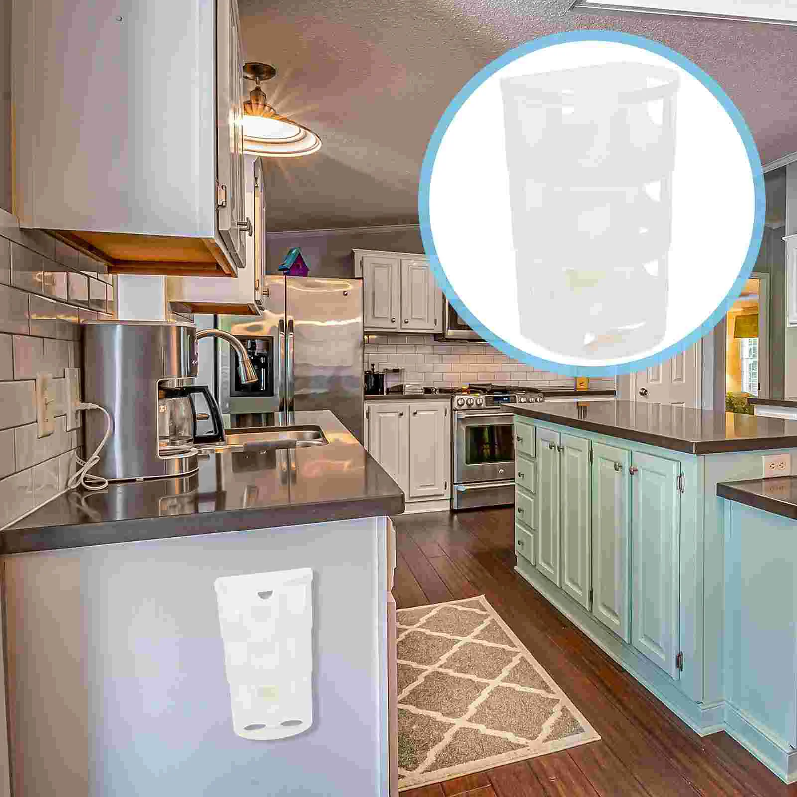 

1pc Garbage Bag Storage Rack Trash Bag Storage Holder Large Hole Bag Dispenser