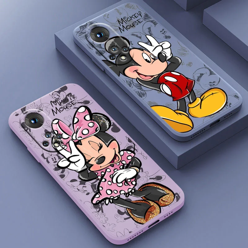 Чехол для телефона с изображением Минни и Микки Мауса Для Honor 70 60 50 30 20 X20 10X Pro Plus Lite