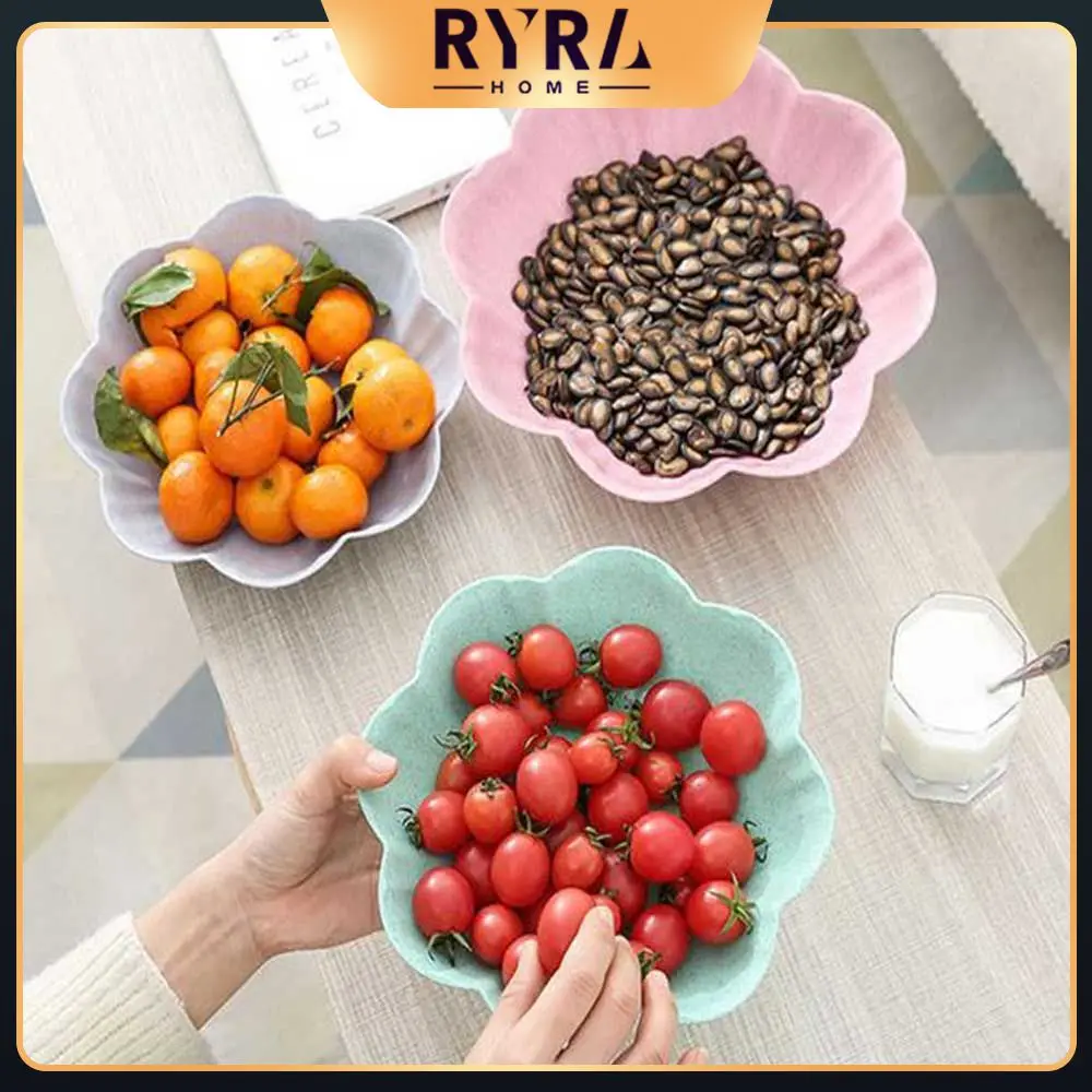 

Decorate The Home Fruit Plate Safe Green And Healthy Dried Fruit Tray Pp Material Beautiful Shape Melon Seed Plate Special Plate