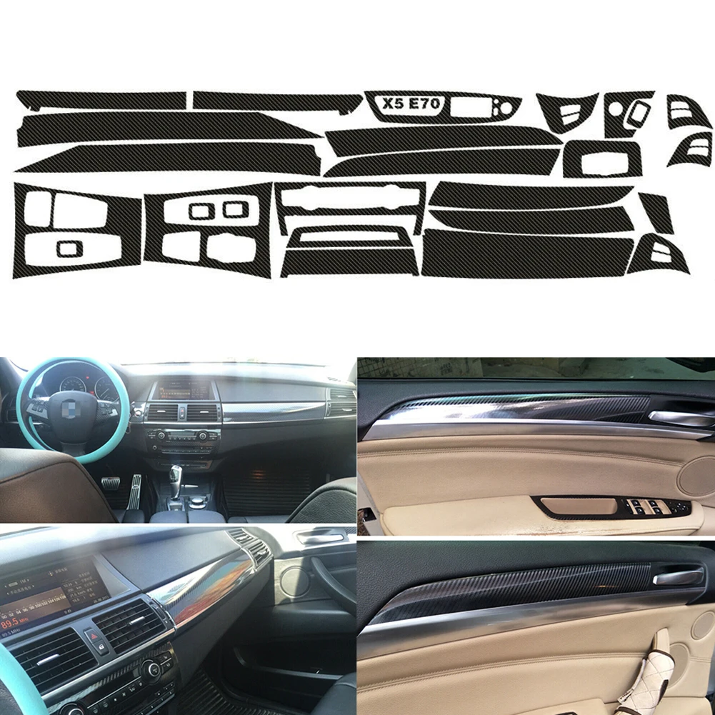 

Виниловый черный 3D-чехол для BMW X5 E70 2007-2013